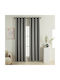 Beauty Home Verdunkelungsvorhang mit Grommets Soft Art 8391 Grau 140x270cm