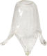 Clear Glass Light Fixture Replacement E14 12x12x11.5cm Sinialo 2900608