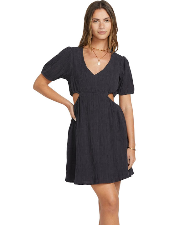 Rochie Dulce Rochie De Vară Mini Neagră