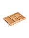 Next Wooden Rectangular Serving Tray in Brown Color 3.5cm 36126------2 1pcs