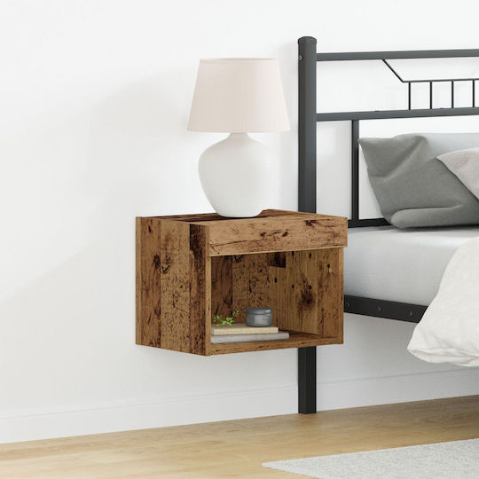 Solid Wood Bedside Tables Old Wood 2 Pieces 40x30x30cm