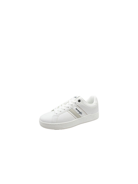 Wrangler Jesse Ανδρικά Sneakers Triple White