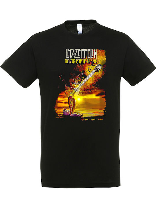 Men's T-Shirt Stedman Black Led Zeppelin Dp2111