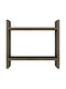 Hanah Home Επιτραπέζια Βάση Πλαστική 34x30x10εκ. Καφέ