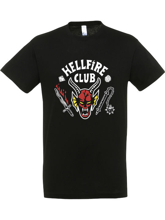 Men's T-Shirt Stedman Black Hellfire Club Dp2137