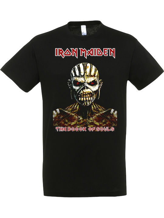 Herren T-Shirt Stedman Schwarzes Design Iron Maiden Dp2176