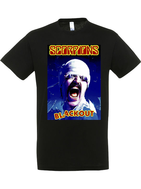 Ανδρικό Μπλουζάκι Stedman Μαύρο Scorpions Dp2079