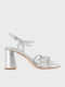 Lola Damen Sandalen Silber