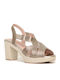 Leather Sandals Anatomic Gold