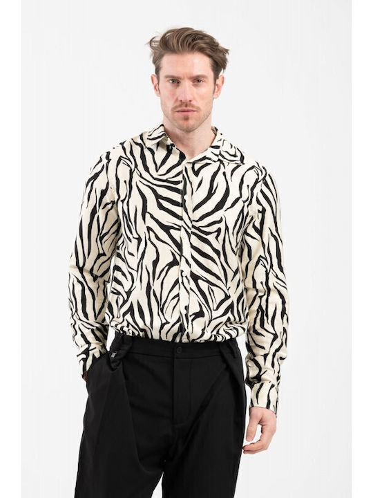 Vittorio Artist Long-sleeved Shirt Off White
