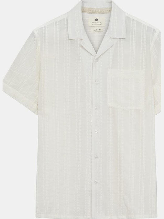 Short-sleeved Cotton Shirt Tofu