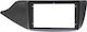 Kia Ceed 2012 2018 Car Screen Touch Sound System 9" Inch Android Mounting Frame Fascia Car Radio Panel Dash Factory Type Plastic Frame