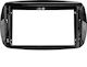 Smart 453 2016 Car Screen Touch Sound System 9" Inch Fortwo Android Mounting Frame Fascia Car Radio Panel Dash Factory Type Plastic Frame