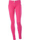 Women's Jean Trousers Push Up in Skinny Fit Fuchsia