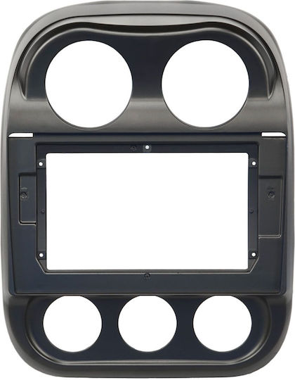 Jeep Compass 2009 2016 Car Stereo Touch Screen 10" Inch Android Mounting Frame Fascia Car Radio Panel Dash Factory Type Plastic Frame