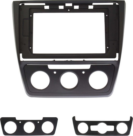 Skoda Yeti 2014 2017 Car Screen Touch Sound System 10" Inch Android Mounting Frame Fascia Car Radio Panel Dash Factory Type Plastic Frame