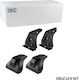 Leg Ends Roof Bars & Racks Cruz Lcv 934-227 Dacia Dokker 13+ Renault Express 21+ Set of 2 Pieces 1 Bar Auto Gs 51150