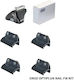 Cruz Optiplus Rail Fix Roof Bar Legs 936-636 Audi E-tron 2019+ Audi Q8 E-tron 2023+ Integrated Railing Set 4 Pieces Auto Gs 51167