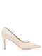Pointed Toe Beige High Heels