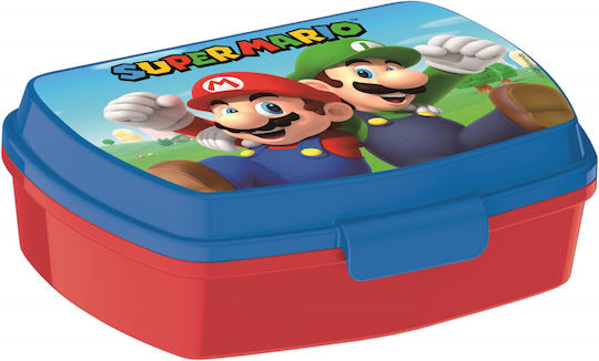 Super Mario Recipient pentru copii din plastic