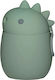 Asobu Plastic Kids' Food Container Dinosaurs 0.6lt Insulated Green