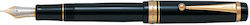 Pilot 18κ Custom Füllfederhalter Mittel 0.8mm Schwarz mit Schwarz Tintenfarbe Pilot 18κ Custom Füllfederhalter Mittel 0.8mm Schwarz mit Schwarz Tintenfarbe