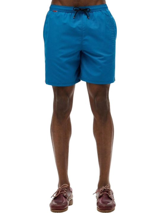 Superdry M D2 Ανδρικό Μαγιό Σορτς Μπλε Ρουά