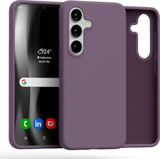 Mercury Задна корица Силикон Лилав (Galaxy S25)