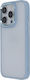 TectoShield Satin Elegante Matt Rückseitenumschlag Metallisches Blau Für iPhone 12 / 12 Pro