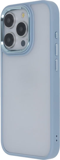 TectoShield Satin Elegante Matt Rückseitenumschlag Metallisches Blau Für iPhone 12 / 12 Pro