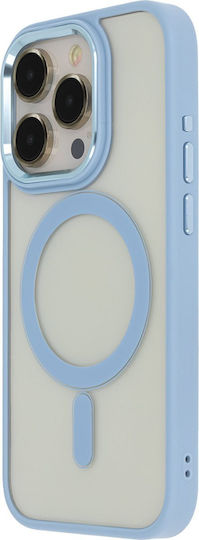 TectoShield Umschlag Rückseite Metallisch Blau (iPhone 12 / 12 Pro)