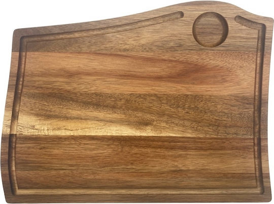 Lukanda Wooden Serving Platter 38x28x1.8cm Lukanda Wooden Serving Platter 38x28x1.8cm