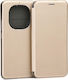 Beline Magnetic Книга Златист (Redmi Note 14 Pro+Realme 14 Pro+)