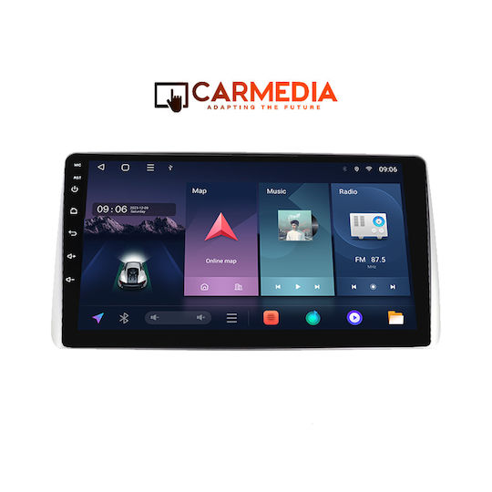 Carmedia Ηχοσύστημα Αυτοκινήτου για Nissan Almera 2000-2014 (Bluetooth/USB/WiFi/GPS/Apple-Carplay/Android-Auto) με Οθόνη Αφής 9"