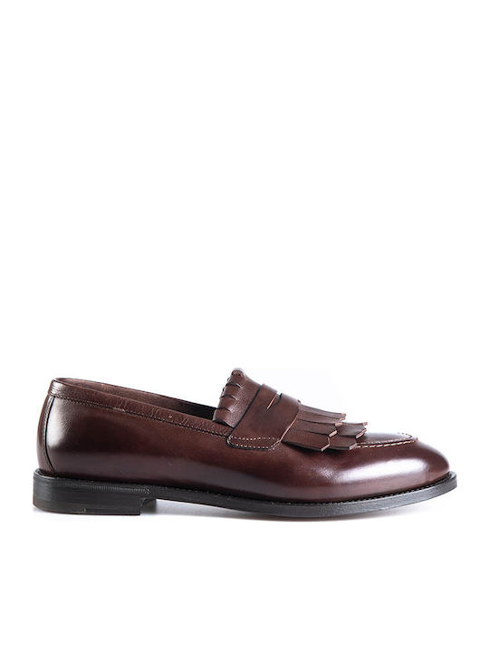 Men's Leather Moccasins Brown