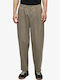 Trousers in Relaxed Fit Olive