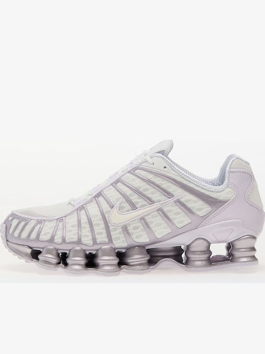 Sneakers Nike Women's Shox Tl Summit White Sail-barely Grape Sneakers Nike Women's Shox Tl Summit White Sail-barely Grape