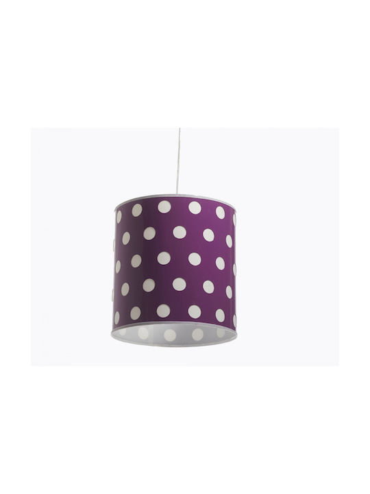 Gallis Ringo Hängelampe Lila 30x30cm.