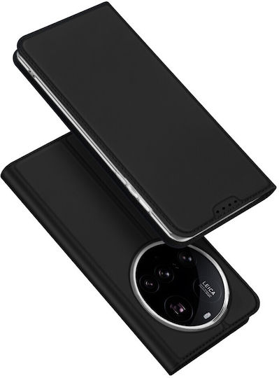 Dux Ducis Skin Pro Series Book Synthetic Leather / Silicone Black (Xiaomi 15 Ultra)