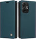 Yikatu Book Synthetic Leather / Silicone Green (Redmi 13 / Poco M6 4G)