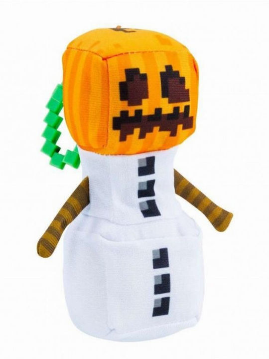Minecraft Снежен Голем Плюшена Чанта Клип Ключодържател 15см