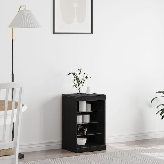 Мебели за съхранение дървен Black Oak 41x37x67см