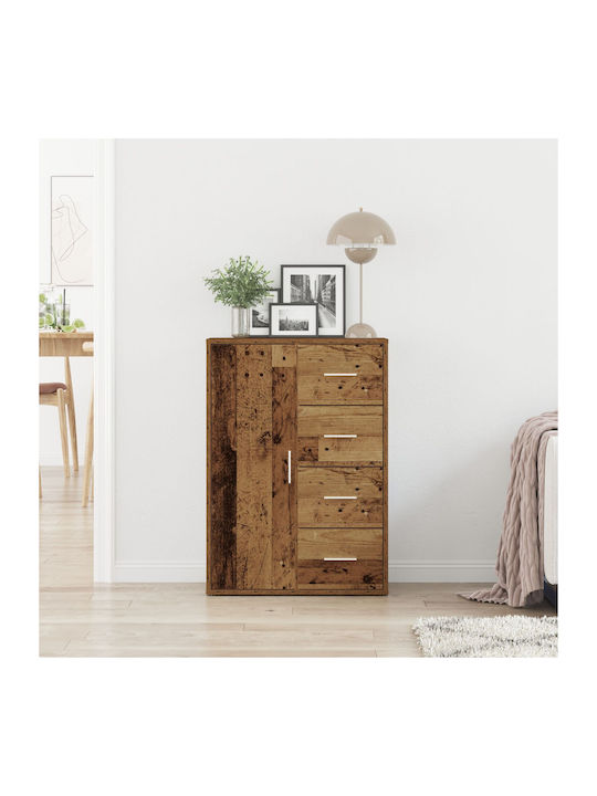 Sideboard made of Solid Wood Brown 60x31x84cm