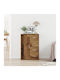 Sideboard made of Solid Wood Brown 60x31x84cm