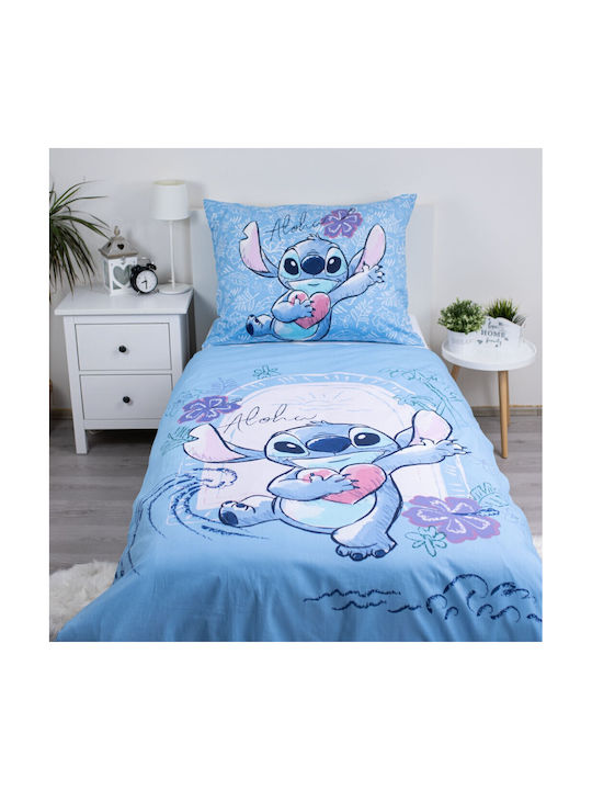 Disney Lilo And Stitch Wave Set Kids Duvet Cove...