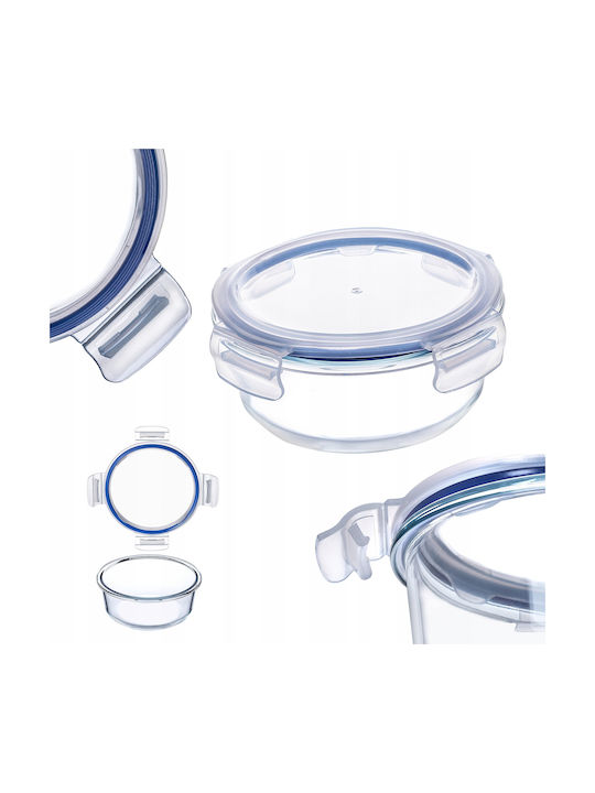 Kadax Cutie pentru Mâncare Sticlă Transparent 400ml 1buc
