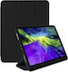 Mercury Flip Flip Cover Rezistentă Negra (iPad 9.7 (2017/2018))