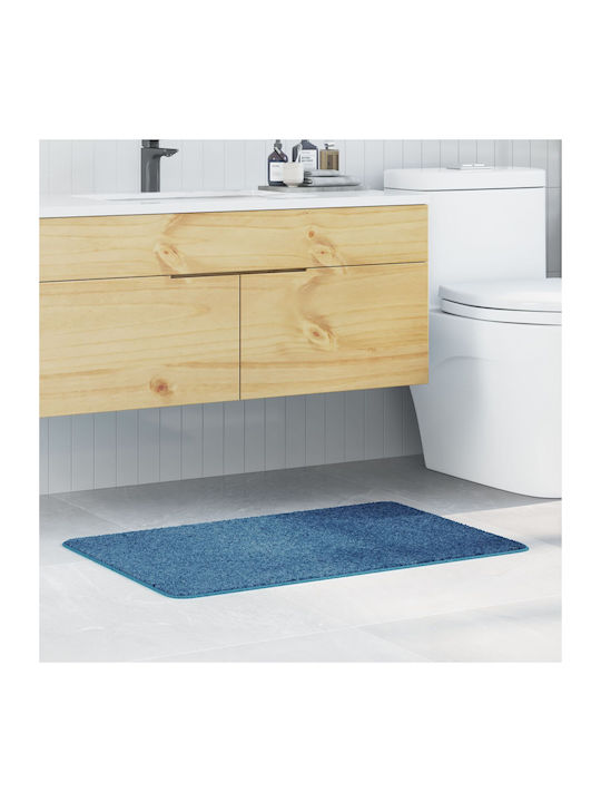 vidaXL Non-Slip Bath Mat 4019843 Blue 60x90cm
