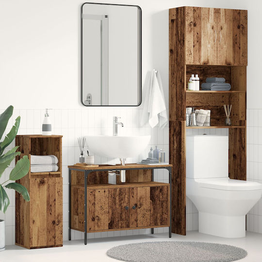vidaXL Countertop without Sink L80xW30xH60cm Brown