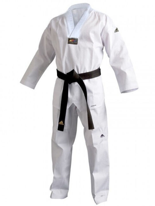 Adidas Dobok Champ 3 WTF Zugelassen Weiß 150 cm